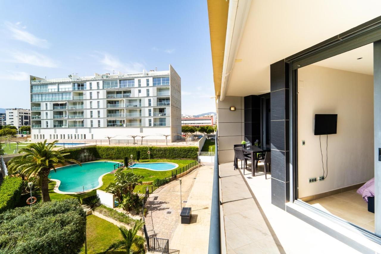 Primera Linea De Mar Con Piscina, Gimnasio Y Parking 2 Hab Y 2 Banos Villajoyosa Buitenkant foto