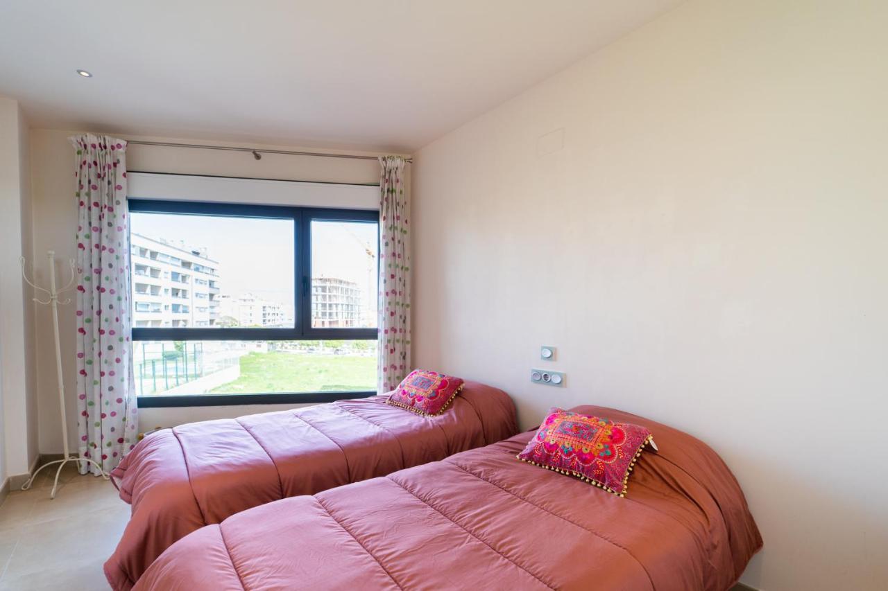 Primera Linea De Mar Con Piscina, Gimnasio Y Parking 2 Hab Y 2 Banos Villajoyosa Buitenkant foto