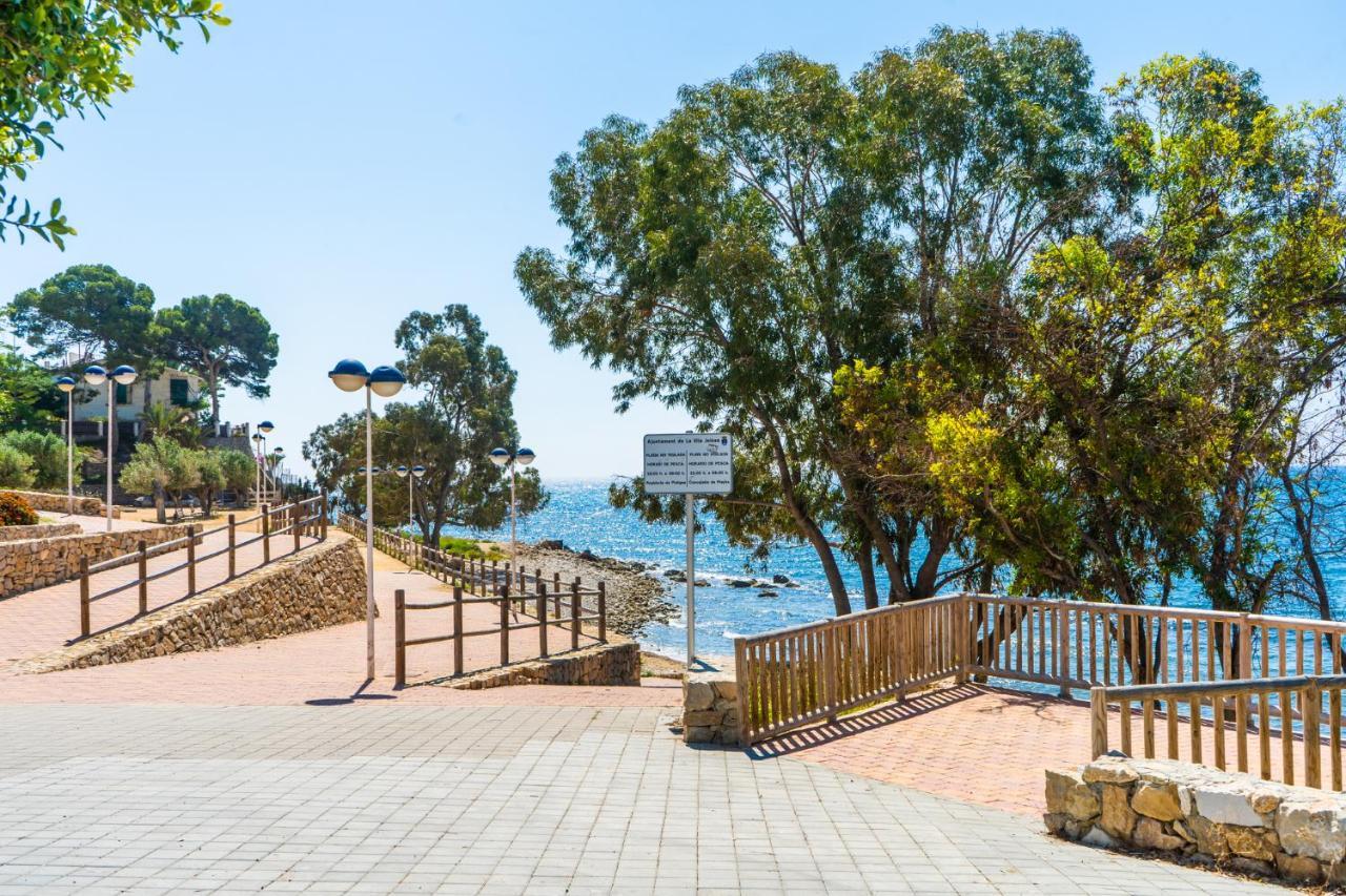 Primera Linea De Mar Con Piscina, Gimnasio Y Parking 2 Hab Y 2 Banos Villajoyosa Buitenkant foto