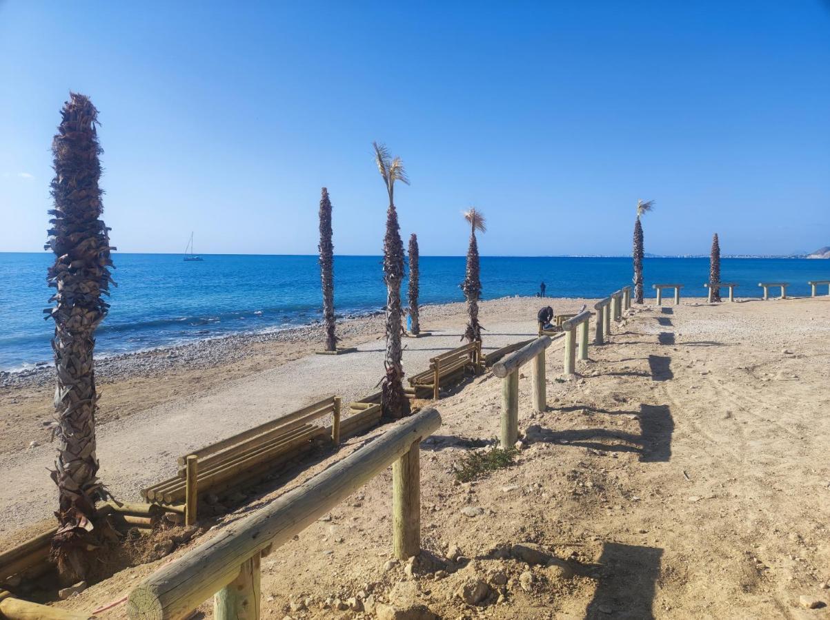 Primera Linea De Mar Con Piscina, Gimnasio Y Parking 2 Hab Y 2 Banos Villajoyosa Buitenkant foto